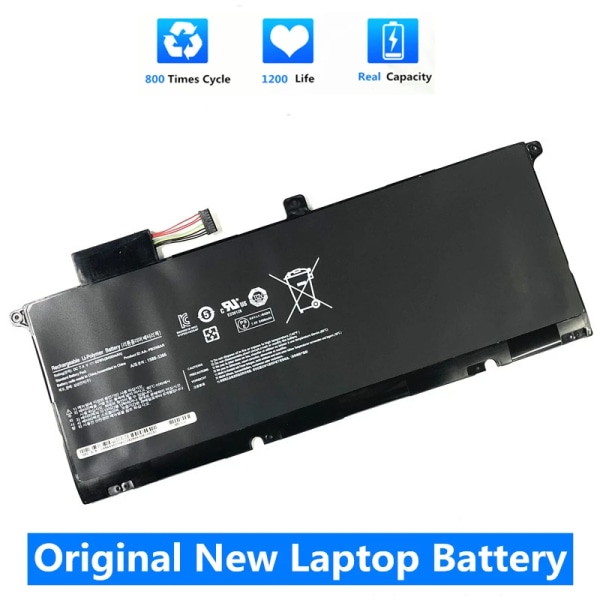 Laptopbatteri CSMHY Original Nytt AA-PBXN8AR För Samsung 900X4D NP900X4C NP900X4B NP900X4C-A01 A02 900X4B-A01DE A03 PBXN8AR