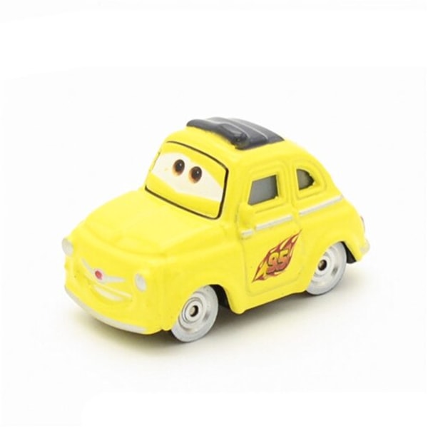 Disney 2 och 3 pixar bilar, pojke, gjuten metallleksak, Lightning McQueen, doktor, Finn, McMissile, Gift, 1:55 - TOWNS 38