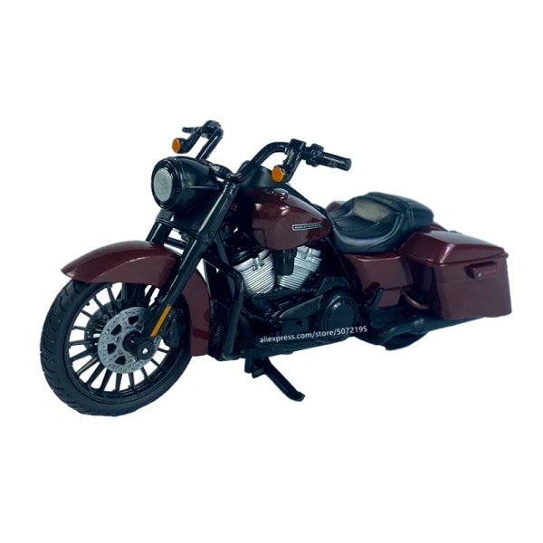 Maisto skala 1:18 Harley Davidson 2018 Kalkylator Route Fetale de Alloire Special Mouting Motorcykel Pressure Model Collection Leksak 2002 FLTR