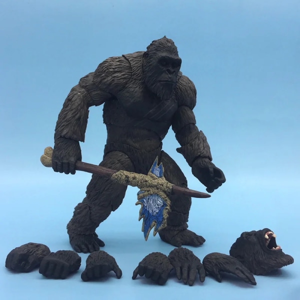 King Kong Action Figur Leksaker Godzilla Figurine Kingkong Figur Collection Action Figur Modell Leksak Julklapp
