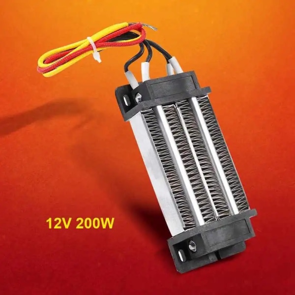 200W DC 12V elektrisk isolerad keramisk termostatisk power PTC värmeelement värmare Termostatisk PTC värmare