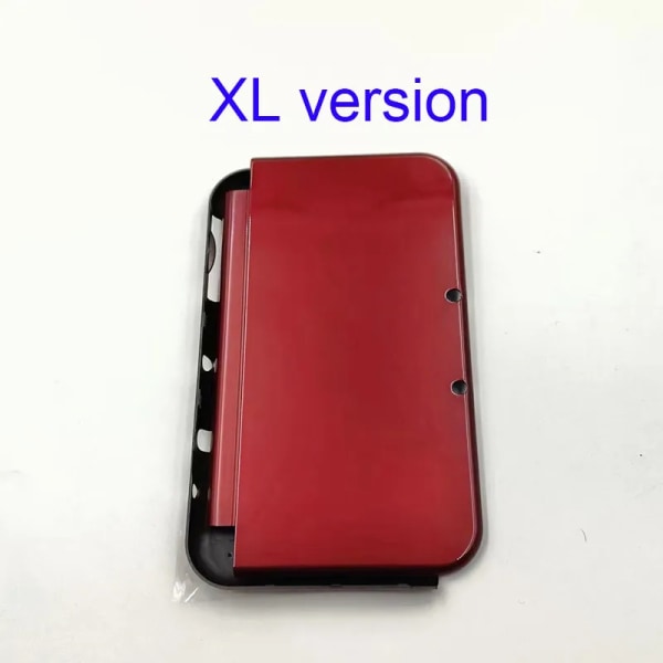Hög kvalitet för nya 3DS LL Nytt 3DSXL hölje Shell Cover Case Ersättning för ny 3DS XL Top Back Cover Game Console red XL version