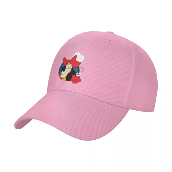 Captain krok Cap Baseball Cap hattar vintermössa för kvinnor Pink