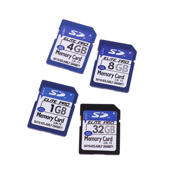 SD-kort 1 GB 2 GB 4 GB 8 GB 16 GB 32 GB 64 GB Secure Digital Flash-minneskort 6GB