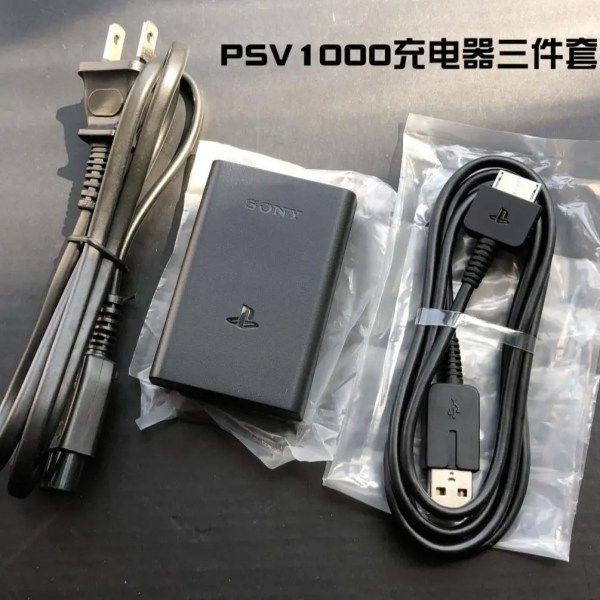 Original USB Transfer Data Sync Laddare Kabel Laddningsadapter för psv1000 Psvita PS Vita 2000 PSV 1000 PSV2000 Power vita1000 EU