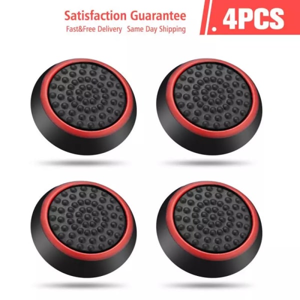 4/10PCS Controller Thumb Silikon Stick Grip Cap Cover för PS3 PS4 XBOX one/360/series x Switch Pro Controllers Speltillbehör 4 PCS