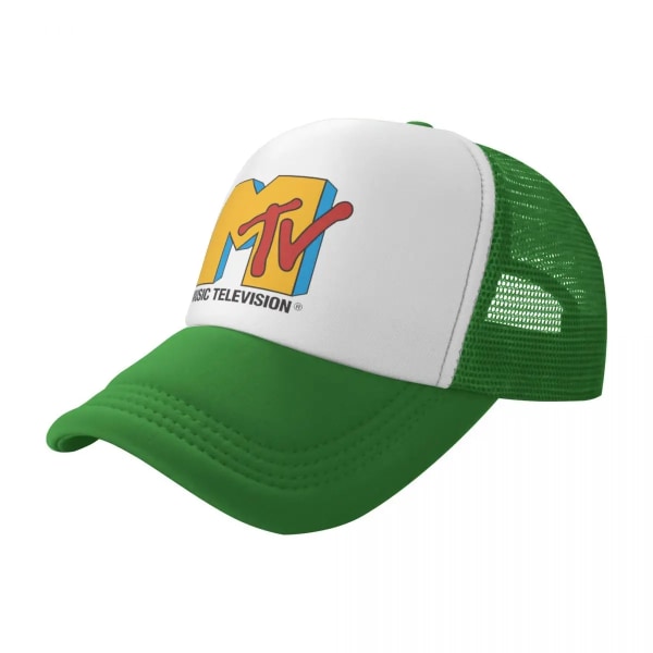 I Want My MTV Durable 1 Hat Dammössa Herrhatt Man Cap Cap Snapback cap manlig Green
