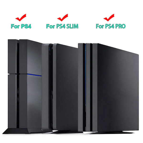Dammtät cover för PS4 Pro -konsol Ersättningsskydd för skyddsfodral Cover för PlayStation 4 Slim för PS4 - tillbehör For PS4 Pro