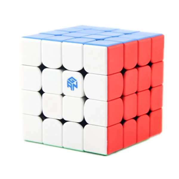 Original GAN460M Magnetisk 4x4x4 Magic Cube GAN460 M 4x4 Speed ​​Cube GAN 460M Pusselkub 4x4x4 GAN 460 M Pedagogiska leksaker Stickerless