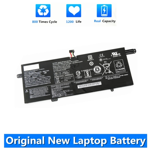 Laptopbatteri CSMHY Original 48Wh L16C4PB3 För Lenovo IdeaPad 720S 720S-13 720S-13ARR 720S-13IKB L16M4PB3 L16L4PB3