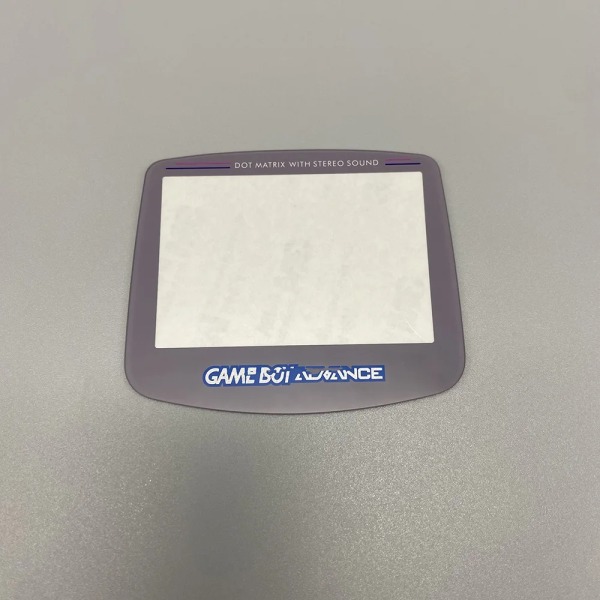 Ersättningsglasspegel för Gameboy Advance GBA Gaming Console Skärmlins för GBA IPS Cover Silver