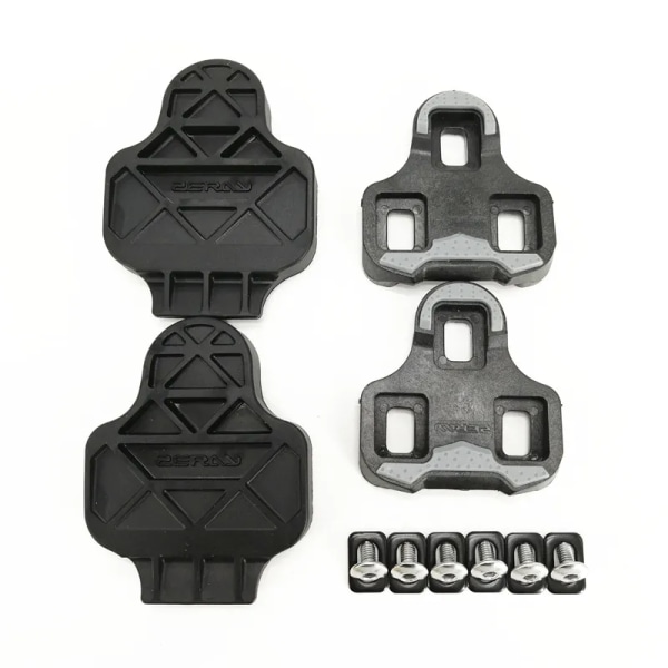 Zeray SP110 Cycling Road Pedal Cleat Set Cover Självlåsande pedal Anti-slip Road Clamps Kompatibla Keo Road Pedal 3- Cleat only