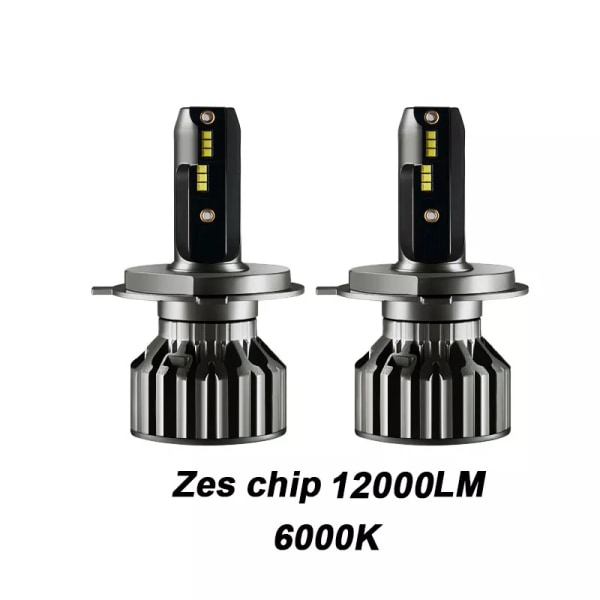 ZES 6000K-UppgraderingschipZES Chip H7 LED Auto Bilstrålkastare Glödlampor Mini H4 LED H11 H8 HB4 H1 H3 HB3 9005 9006 880 881 H27 20000LM LED Lampa Dimljus 12V ZES 6000K-Upgrade chip H1