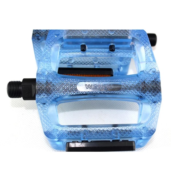 Wellgo MTP B109P genomskinlig färg jelly pedal Dead Flyed Cykel Pedal B223P Halkfri pedal Pedal Ankel Mountain Bike delar B109P blue