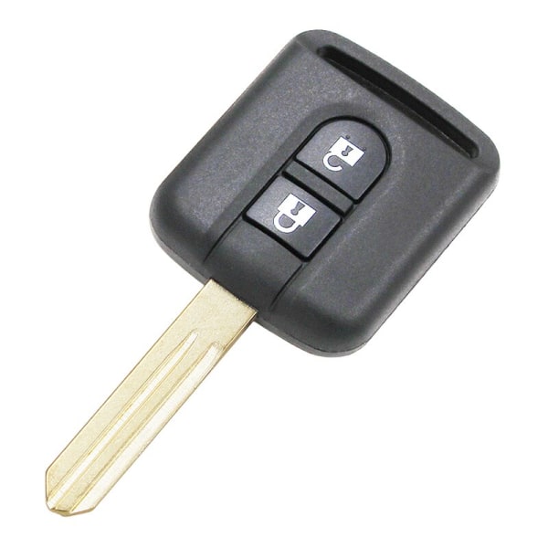 Bilnyckel Fjärrnyckel hopfällbar med 2 knappar, Nissan X-Trail skal, Qashqai, Primera, Micra, Navara, Almera Note, Sunny Cargo Original Key Shell
