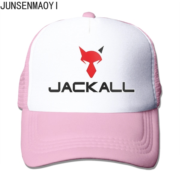 Jackall Lures Logotyp Fiskebeten Basebollkeps Truckerkeps Bob Golfkeps Pink