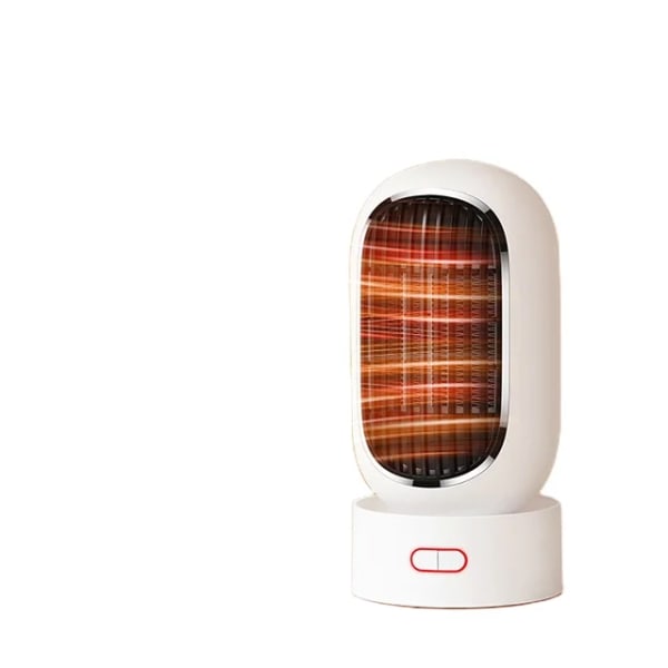 1000W Värmare Mini Hushålls Bärbar Elektrisk Rymdvärmare Luft Energisparande Liten Desktop Snabbvärme Och Mute Värmare-Vit White 1000W