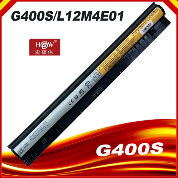 Laptopbatteri L12S4E01 37Wh 14,4V för Lenovo Z40 Z50 G40-45 G50-30 G50-70 G50-75 G50-80 G400S G500S L12M4E01 L12M4A02 L12S4A02
