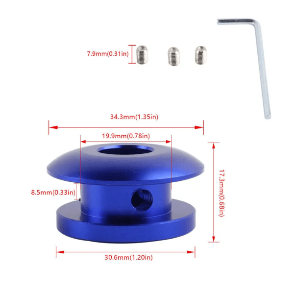 Universell 12mm växelspaksdamaskhållare adapterbegränsare manuell växelspaksspak växelspaksstopp svart röd blå silver Silver