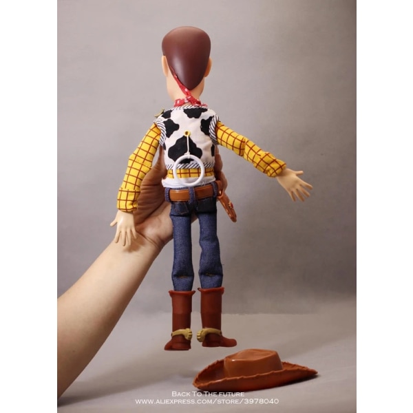 Disney Toy Story 4 Talking Woody Buzz Jessie Rex Actionfigurer Anime Decoration Collection Figurine leksaksmodell för barn present