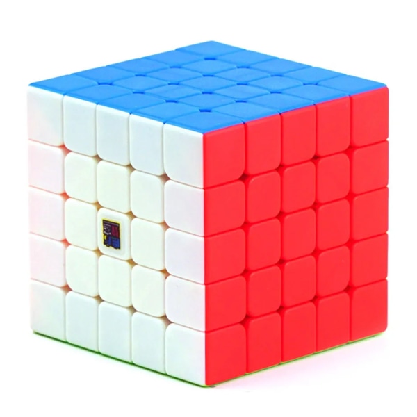 MOYU Speedcube Meilong Magic Cube Stickerless 4x4 5x5 6x6 7x7 8x8 Speed ​​Pussel Cubes Leksaker Present 5x5 Stickerless