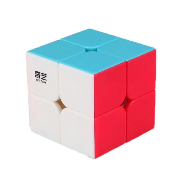 Qiyi Qidi S 2 Magic Cube 2X2X2 Professionell Speed ​​Cube-tävling Pussel Cube Leksaker Presenter Till Barn Pojkar Magico Cubo multi