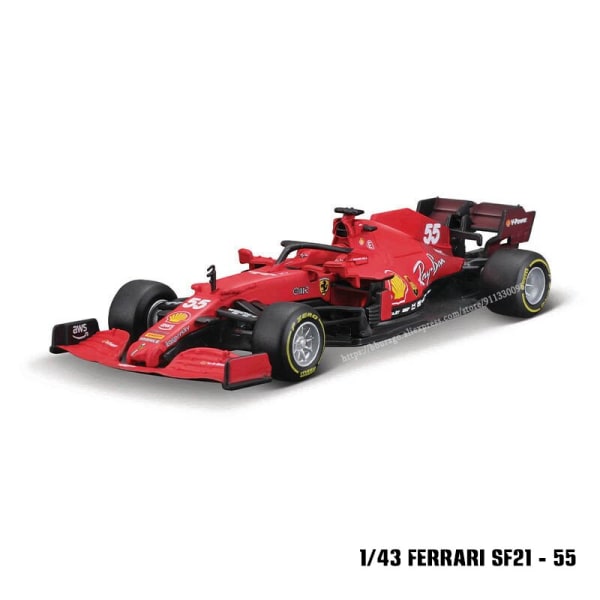 BBURAGO bilmodell F1 Red Bull Racing, 1: 1, RB18, 1 # Verstappen, 11 # perez, Specialmålning, Formel 1, Alloy Super Toy, 2022 SF21-55