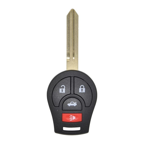 Datong World fjärrkontrollnyckel, för Nissan Cube Juke Rogue Sunly March Tiida Micra Auto Smart, case 3 Button