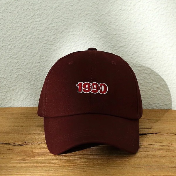 Justerbar Unisex Stjärna Baseballkepsar för Kvinnor - Allmatch Snapback Solid Broderi M101-winered