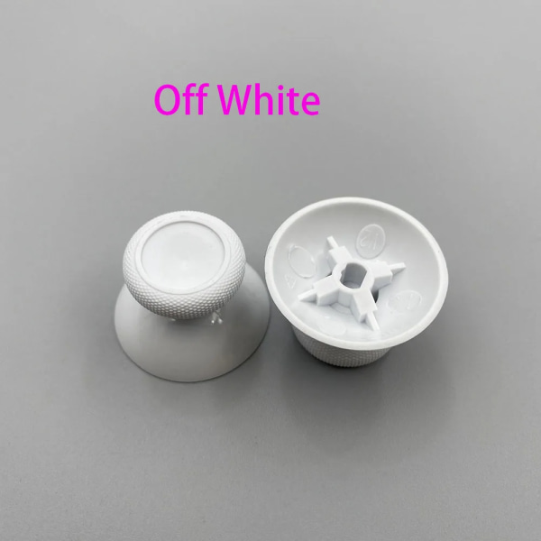 1Par=2ST Bulk Original för XBOX ONE Elite & XBOX ONE S Controller Analog Joystick Cap tumspaksknapp Off White