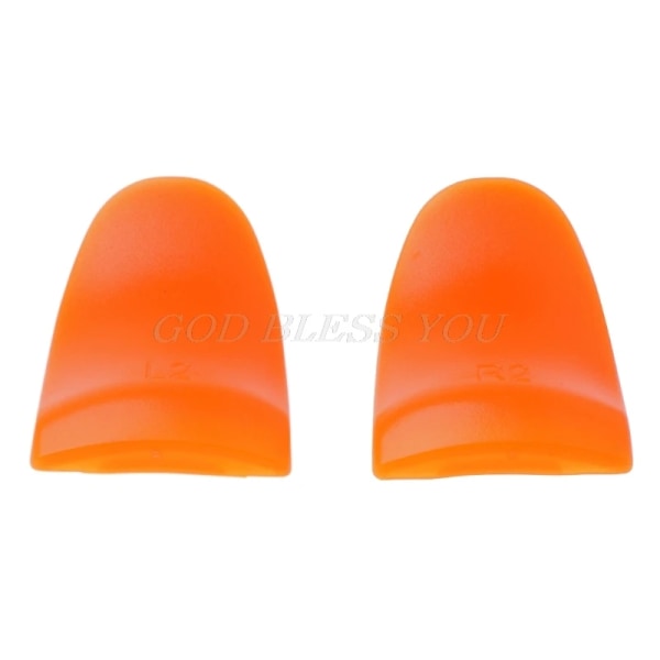 1 par L2 R2-knappar Trigger Extenders Gamepad Pad för PlayStation 4 PS4-spelkontrolltillbehör Orange