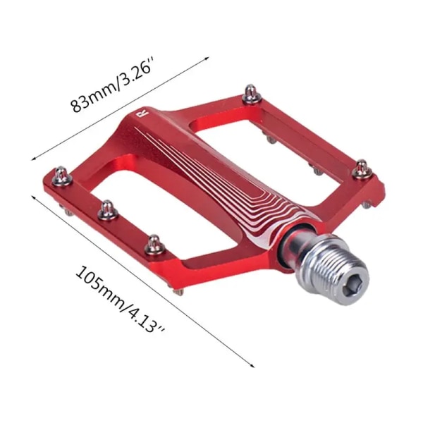 2023 Ny 1 par ultralätta cykelpedaler Lagerpedal i aluminiumlegering för MTB landsvägscykel R
