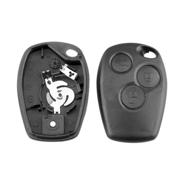 Case för fjärrnyckel till Clio, vikbart bilnyckelskal, biltillbehör, 2/3 knappar, Oke goo, Dacia Sandero, Fluency 2 buttons