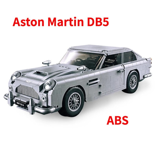 007 James Bond Tech Car Series 1295PCS 10262 Byggstenar Martined DB Barn Modell Presenter Leksaker Astones Classic Car A19047