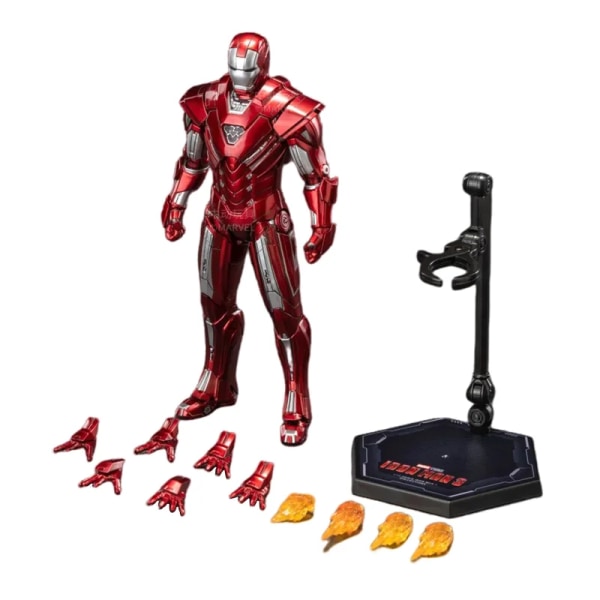 Nya Zd Toys 1:10 Mk39 Marvel Legends Figurine Avengers Tony Stark Iron Man Mk33 Mk17 Mk21 Actionfigur Legends Samla present