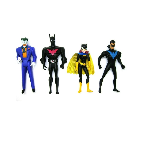 DCU JLU Bat Beyond The Joke-man Nitewing 4,75" Action Figur Set Figurine Toy Doll