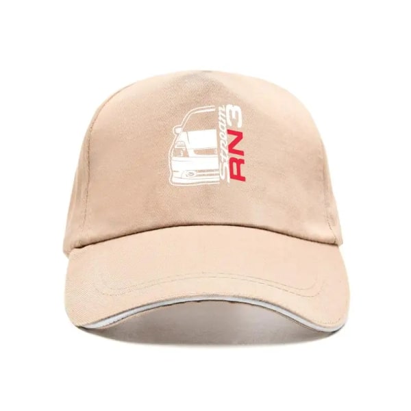 Fashion Summer Bill Hat Klassiska japanska bilfans Streama RN3 Baseball 05 Khaki