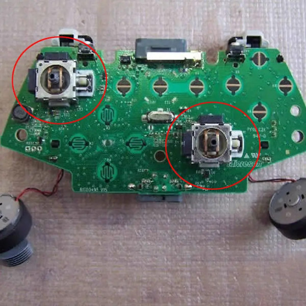 DATA FROG 3D Analog Joystick Sensor Modul Reparationsdelar Potentiometer Tumsticka För Microsoft Xbox 360 Controller Ersättning 1 pair