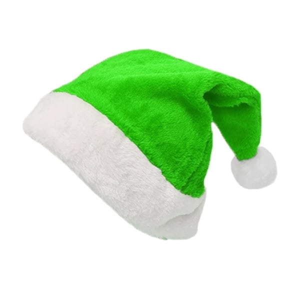 Plysch jultomte Röd Grön Blå Hatt God Jul Heminredning Xmas Ornament Navidad Festtillbehör Gott Nytt År for Style D