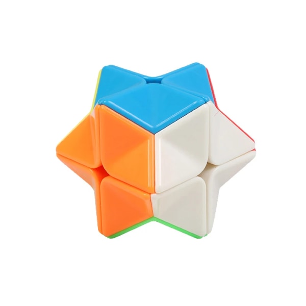 Magic Cube Coloful Twisted Cube Pussel Fingerleksaker Professionella Speed ​​Cubes Pedagogiska leksaker för barn Vuxenpresent 1 PC
