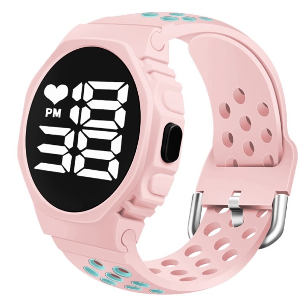 2022 Vattentäta klockor för män Utomhussport Ledad digital watch Mode Elektronisk watch för män Relogio Masculino Pink