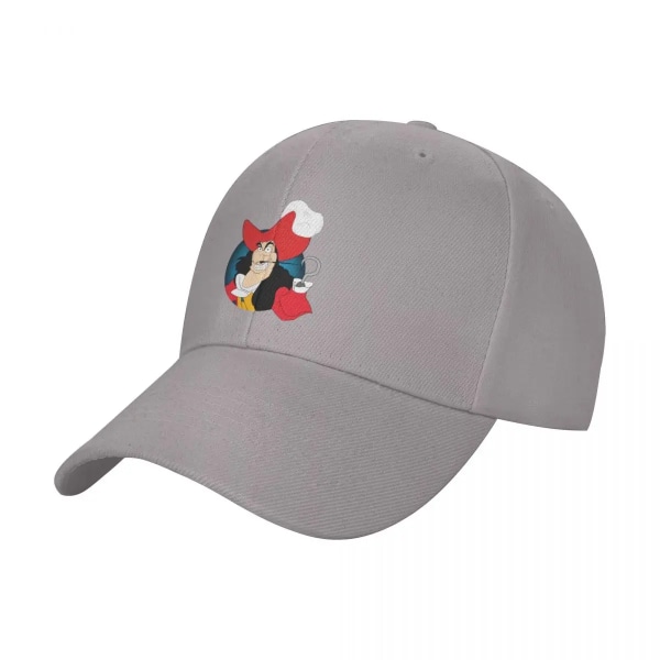 Captain krok Cap Baseball Cap hattar vintermössa för kvinnor Gray