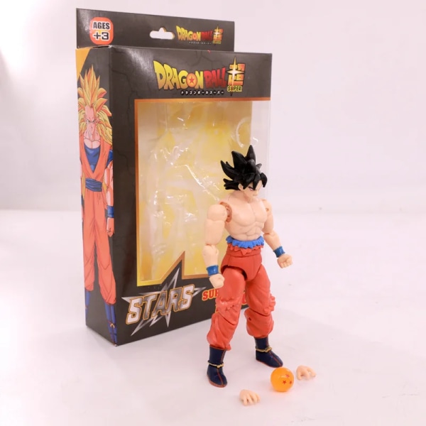 Dragon Ball SHF Goku Vegeta Action Figur Super Saiyan Gogeta Dbz Figurine PVC Collection Modell Leksaker för barn Presenter