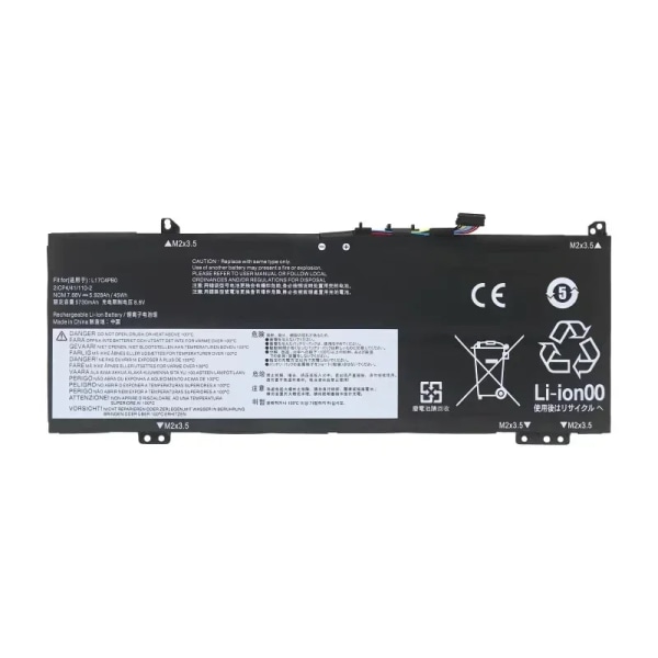 Laptopbatteri Damaite L17C4PB0 för Lenovo IdeaPad 530s-14IKB 530s-15IKB 530s-15 L17M4PB0 Xiaoxin Air 14ARR 14IKBR L17C4PB2 45Wh L17C4PB0