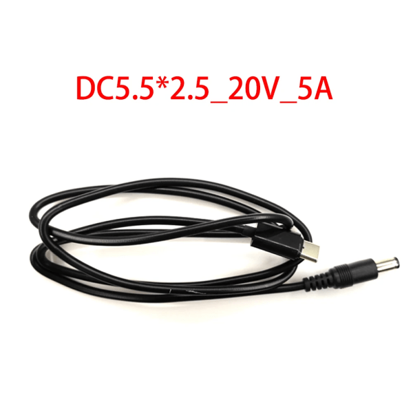 PD/QC2.0/3.0 Typ C till DC 9V 12V 15V 20V Decoy Trigger Transfer Laddningskabel för trådlös router Laptop 5,5*2,1mm 5,5x2,5mm 5.5 2.1 12V 3A