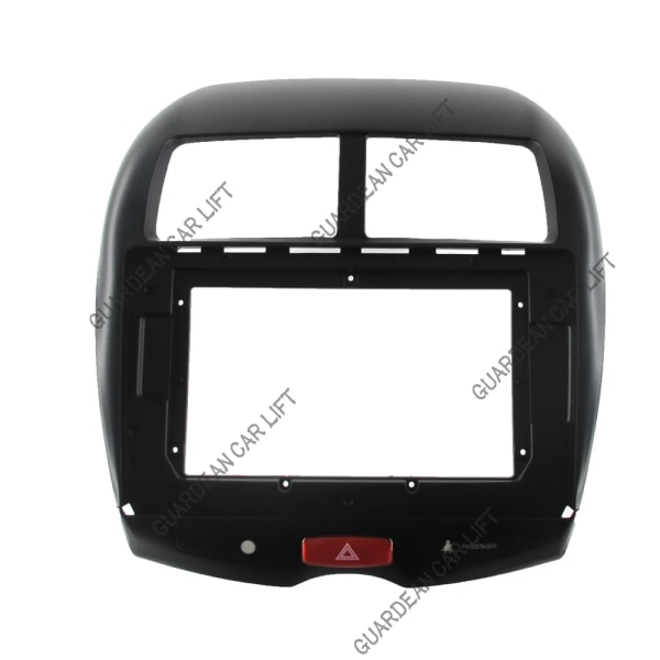 2 Din 10.1 tum bilradio installations DVD GPS mp5 plast fascia panelram för MITSUBISHI ASX 2013~2017 instrumentpanel monteringssats Only Frame