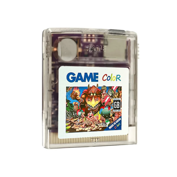Multi Game Cartridge för Gameboy Color Game Boy Real 1000+IN 1 Everdrive Cart Passar till GB GBC Transparent Black