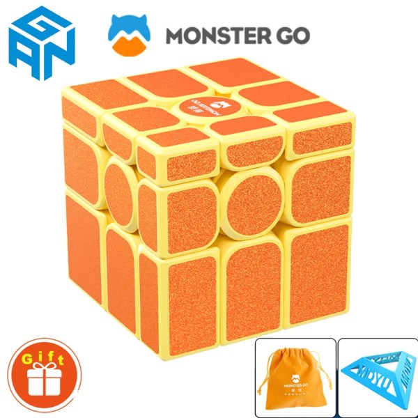 GAN Monster Go Mirror Special Magic Cube 3x3x3 Professional Speed ​​Puzzle GAN MGO Mirror Cubo Magico Barnpresenter Monster Go Mirror