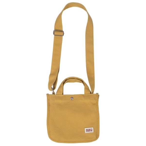 Damväska Mode Canvas Damväskor Enfärgad Casual Axelväska Handväska Outdoor Bag Dragkedja Eco Messenger Bag Main Damer brown