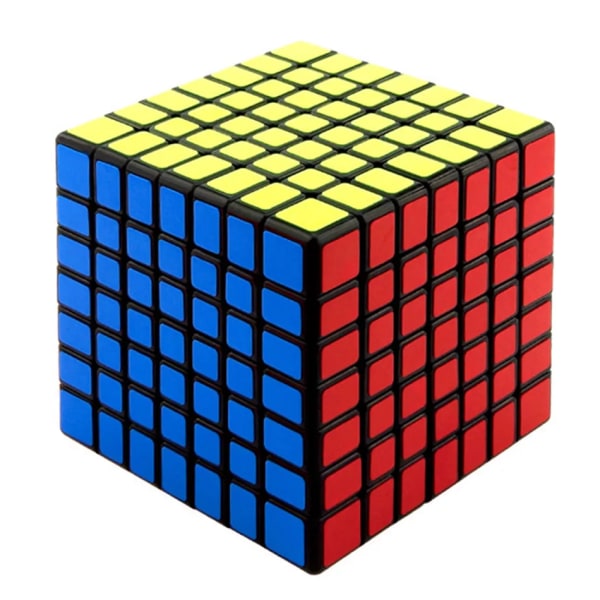 Speedcube Black Sticker 6x6x6 7x7x7 8x8x8 Cube Magic 4x4 5x5 6x6 7x7 8x8 Speed ​​Puzzle Pedagogisk leksak Barn 7x7 Black